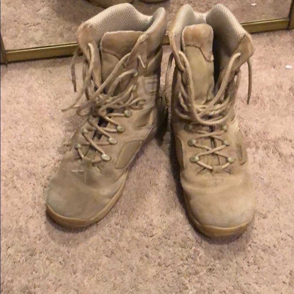 Military Wellco Combat Boots